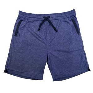 Municipal Sport Utility Gear Shorts Mens XL Blue Athletic Jersey Drawstring Gym